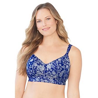 Catherines Women's Plus Size Full-Coverage Smooth No-Wire Bra