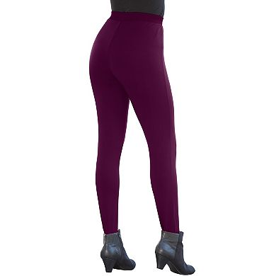 Roaman's Women's Plus Size Fleece Lined Legging