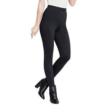 Roaman's Women's Plus Size Fleece Lined Legging
