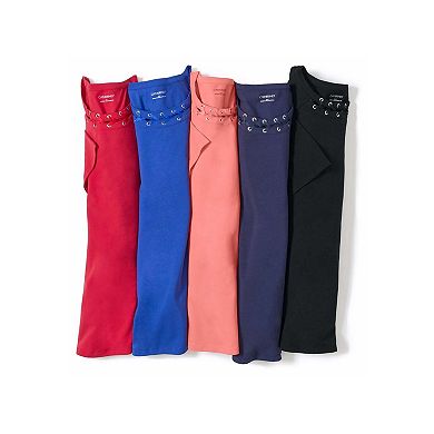 Catherines Women's Plus Size Suprema Studio Grommet Stud Top