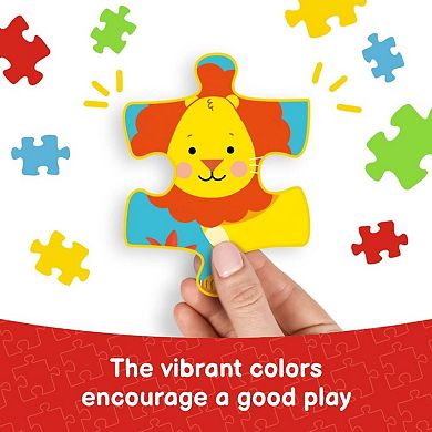 Trefl Preschool 25 Piece Puzzle - World Map with Animals