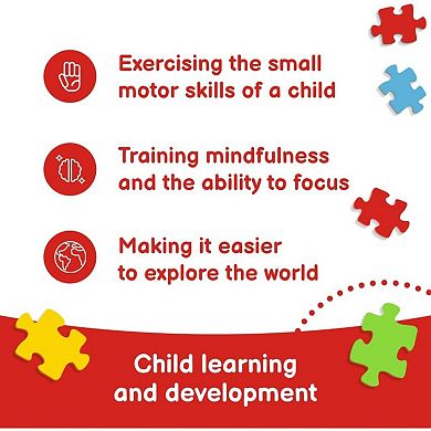 Trefl Preschool 25 Piece Puzzle - World Map with Animals