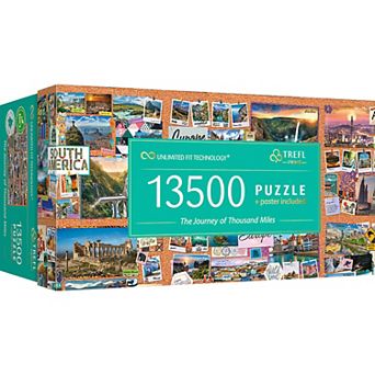 Trefl Prime 13500 pc Puzzle - The Journey of a Thousand Miles