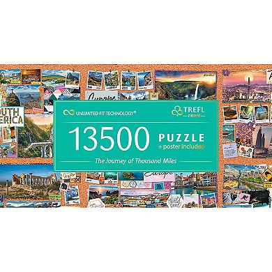 Trefl Prime 13500 Piece Puzzle - The Journey of a Thousand Miles