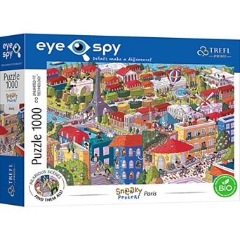 Trefl Prime Eye Spy 1000 pc Puzzle - Sneaky Peakers: Paris