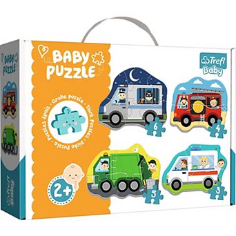 Trefl Baby Classic Puzzle - Vehicles and Jobs