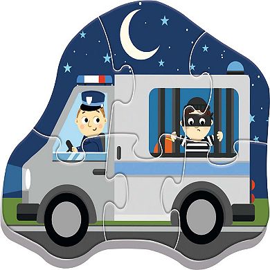 Trefl Baby Classic Puzzle - Vehicles and Jobs