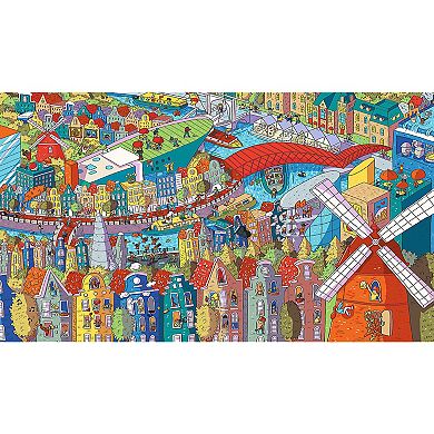 Trefl Prime Eye Spy 1000 Piece Puzzle - Sneaky Peakers: Amsterdam