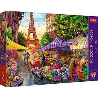 Trefl Premium Plus 1000 pc Puzzle - Flower Market Paris