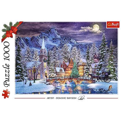 Trefl Red 1000 Piece Puzzle - Christmas Atmosphere