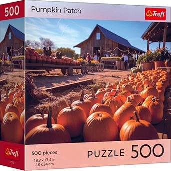 Trefl Red 500 pc Puzzle - Halloween - Pumpkin Patch