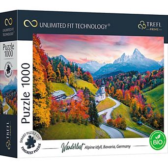 Trefl Prime 1000 pc Puzzle - Wanderlust: At the Foot of Alps, Bavaria, Germany