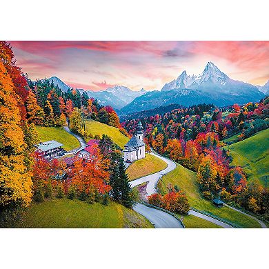 Trefl Prime 1000 Piece Puzzle - Wanderlust: At the Foot of Alps, Bavaria, Germany