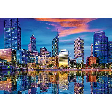 Trefl Prime 1500 Piece Puzzle - Cityscape: Urban Reflection, Perth, Australia