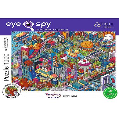 Trefl Prime Eye Spy 1000 Piece Puzzle - Imaginary Cities: New York