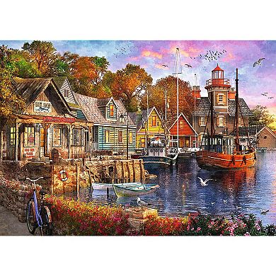 Trefl Premium Plus 1000 Piece Puzzle - Seaside Harbour