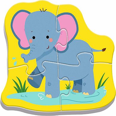 Trefl Baby Classic Puzzle - Animals On The Safari