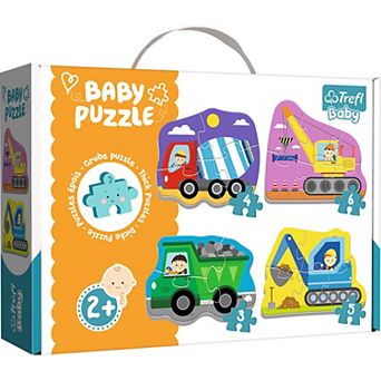 Trefl Baby Classic Puzzle - Vehicles on the Construction Site