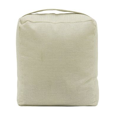 Parisloft Christmas Fabric Door Stop with handle - Merry Christmas, Christmas Decor