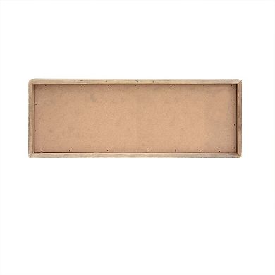 Parisloft Merry Christmas Farmhouse Wood Farmed Tabletop Sign