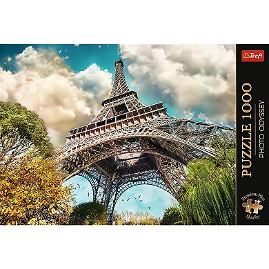 Trefl Premium Plus 1000 Piece Puzzle - Eiffel Tower in Paris, France