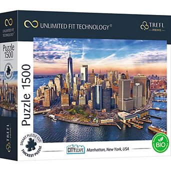 Trefl Prime 1500 pc Puzzle - Cityscape: Manhattan, New York, USA