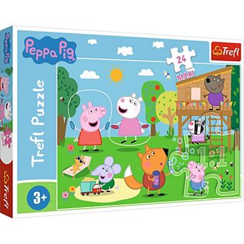 Trefl Maxi 24 pc Puzzle - Peppa Pig's Fun in the Grass