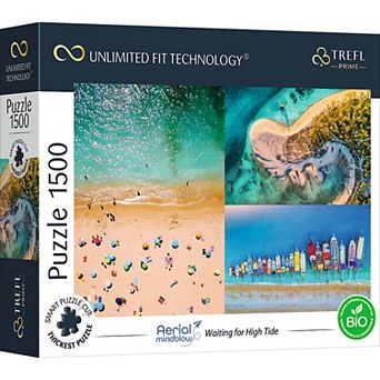 Trefl Prime 1500 pc Puzzle - Aerial Mindblow: Waiting for High Tide
