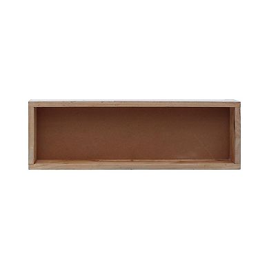 Parisloft Dogs Fed Yes or No Rusic Dog Sign, Cute Dog Sign, 15 x 4.75 inches