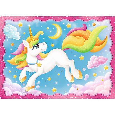 Trefl Preschool 4 in 1 Puzzle - Unicorns and Magic