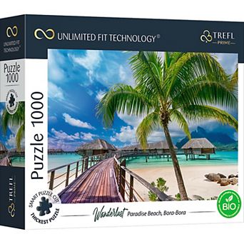 Trefl Prime 1000 pc Puzzle - Wanderlust: Paradise Beach, Bora-Bora
