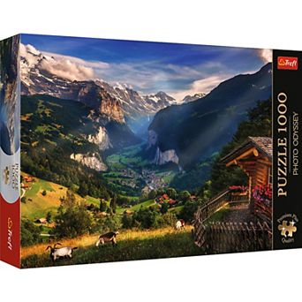 Trefl Premium Plus 1000 pc Puzzle - Lauterbrunnen Valley, Switzerland