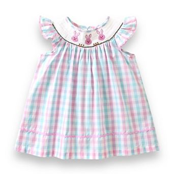 Baby Toddler Girls Easter Bishop Smocked Dress