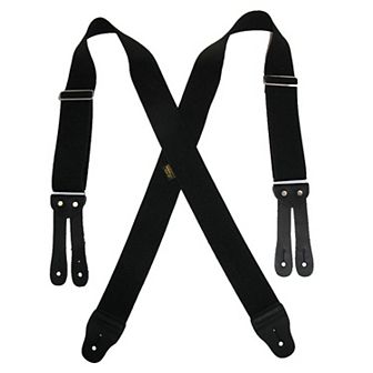 Men's Elastic Button End Work Suspenders