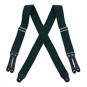Men's Elastic Button End Work Suspenders