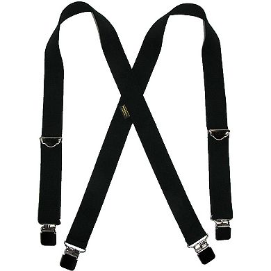 Welch Men's Elastic Clip End Double Face Suspenders