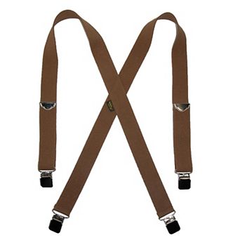 Men's Elastic Clip End Double Face Suspenders