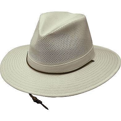Henschel Men's Polycotton Packable Mesh Breezer Safari Hat