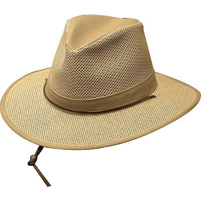 NWT Henschel Cream Italian Linen Mesh Lightweight Unisex Breezer Safari Hat SZ M NWT Henschel Cream Italian Linen Mesh Lightweight Unisex  main image 2