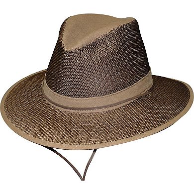Henschel Men's Polycotton Packable Mesh Breezer Safari Hat