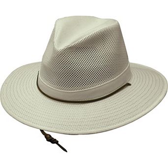 Henschel Men's Polycotton Packable Mesh Breezer Safari Hat