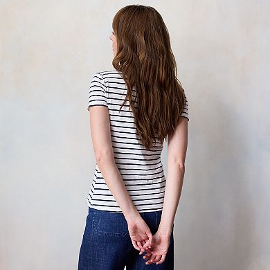 Women's LC Lauren Conrad Modal Short Sleeve Crewneck Tee
