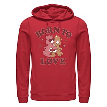 Men's Care Bears Born To Love Graphic Hoodie