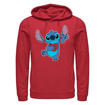 Disney's Lilo & Stitch Ohana Heart Men's Graphic Hoodie