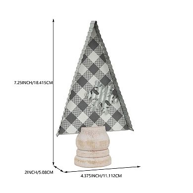 Parisloft Mini Christmas Tree Shape Tabletop Decor