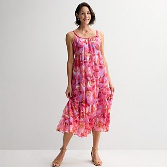 Women's Robbie Bee Tiered Maxi Dress