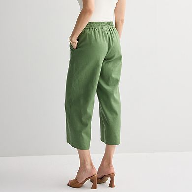 Women's Nine West Cropped Pintuck Pants