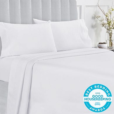 California Design Den Soft 400 Thread Count Deep Pocket Sheet Set - 100% Cotton Sateen
