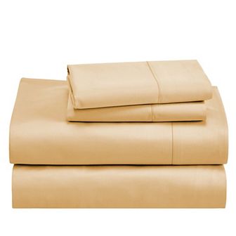 California Design Den Soft 400 Thread Count Deep Pocket Sheet Set - 100% Cotton Sateen