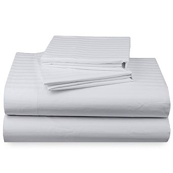 California Design Den Soft 400 Thread Count Deep Pocket Sheet Set - 100% Cotton Sateen